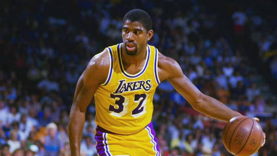 关于魔术师领衔湖人队夺得NBA总冠军，气势如虹的信息
