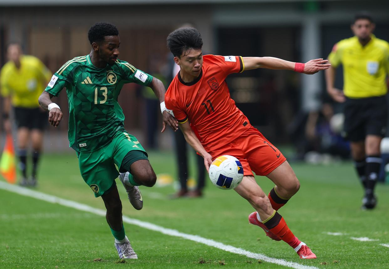 沙特阿拉伯队在比赛中大放异彩