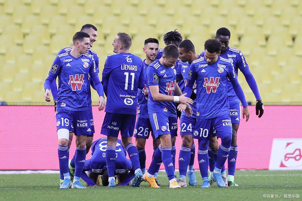 斯特拉斯堡击败雷恩，取得宝贵三分